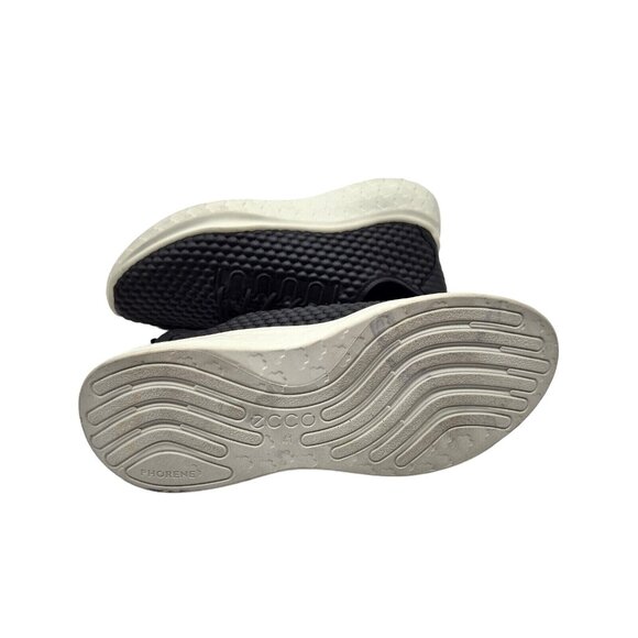 Ecco womens Size 10 US 41 EU Phorene Black Fashion Sneaker  Lace Up (946) - Picture 8 of 8